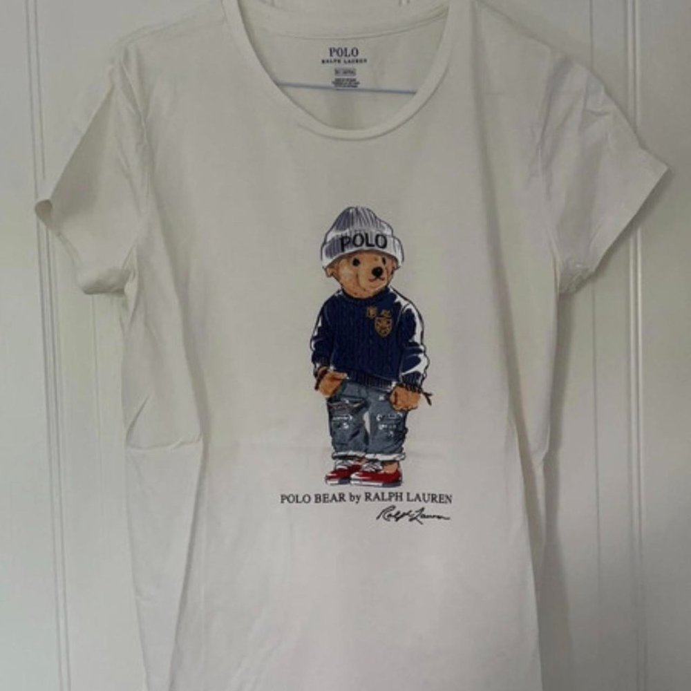 Polo Ralph Lauren Womens White T-shirt